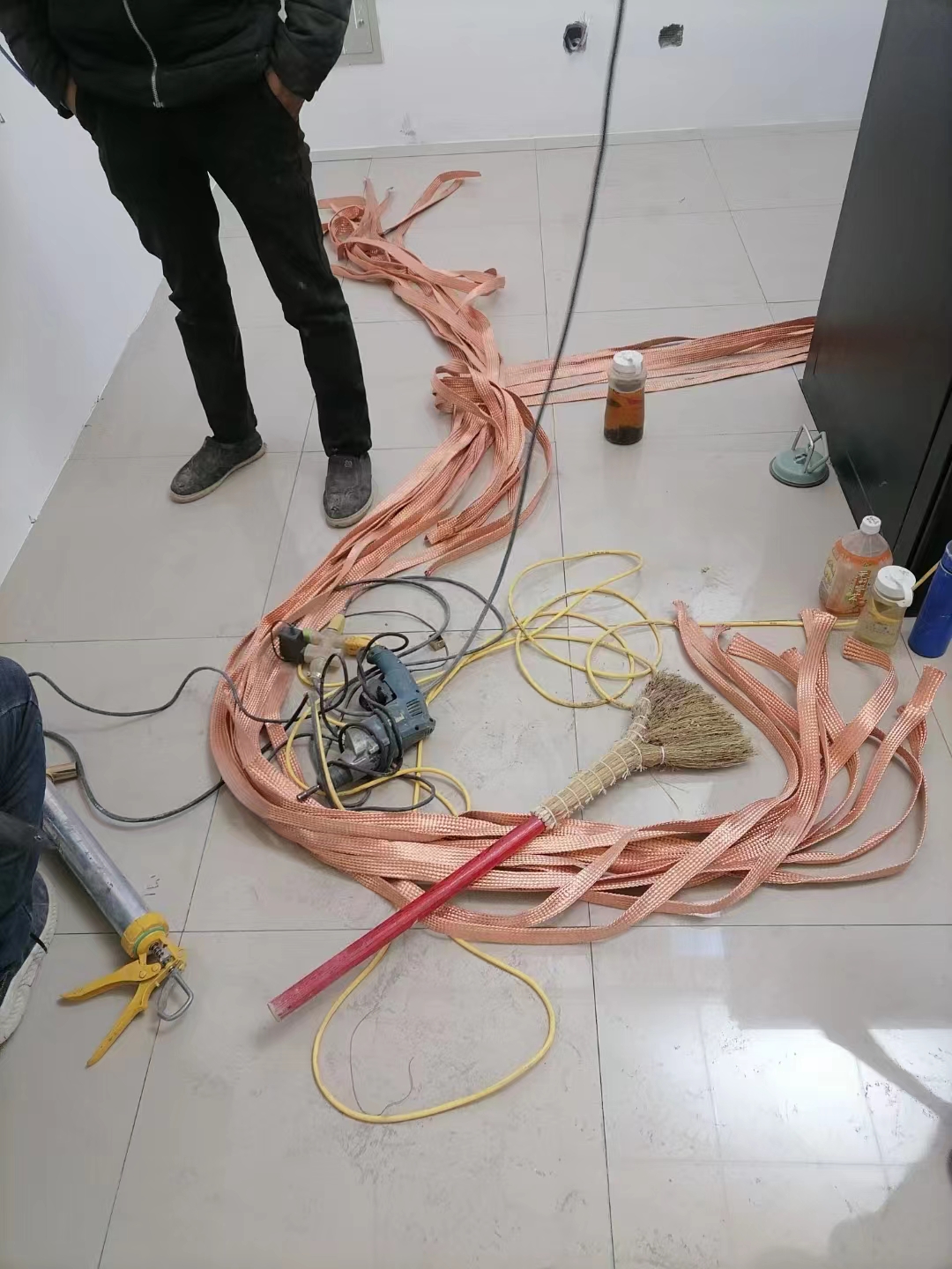 承接智能化机房等电位及雷接地接地-接地线制作-等电位安装