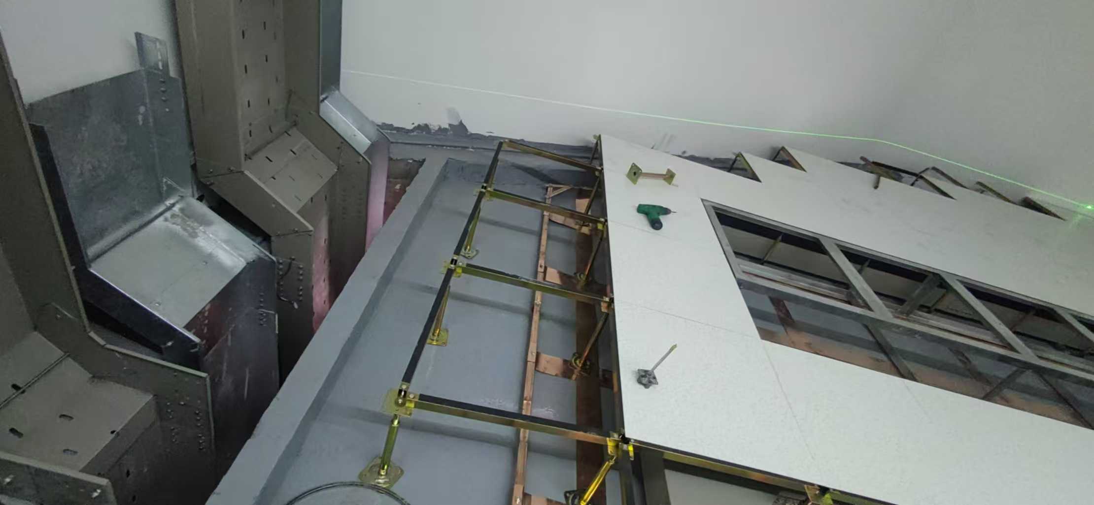 机房静电地板接地安装