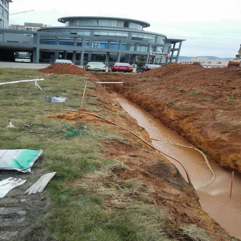 电镜独立地线地网装置施工