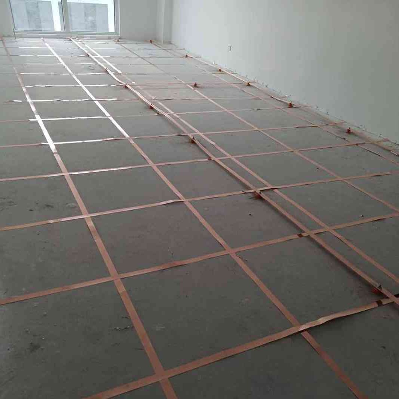 零电位接地环带