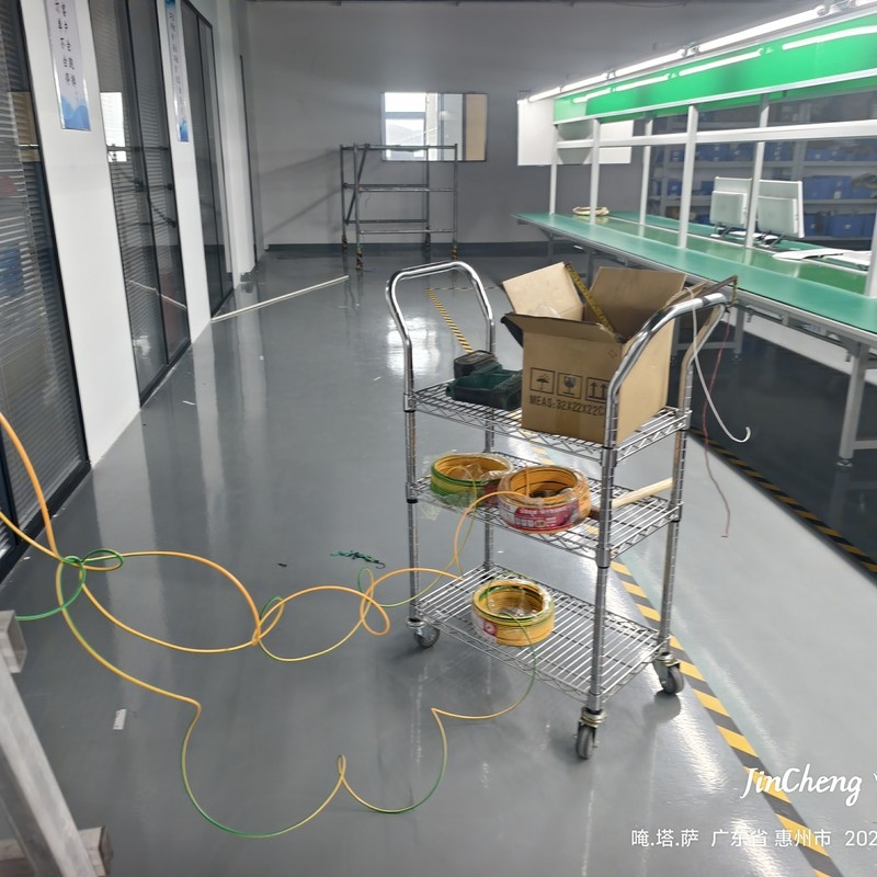 室内防静电接地线安装