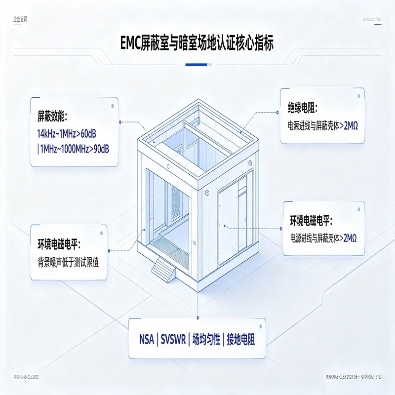 EMC 测试仪器接地线沿地面接入参考地平面 GRP，避免天面架空长地线导致射频底噪和测试漂移。