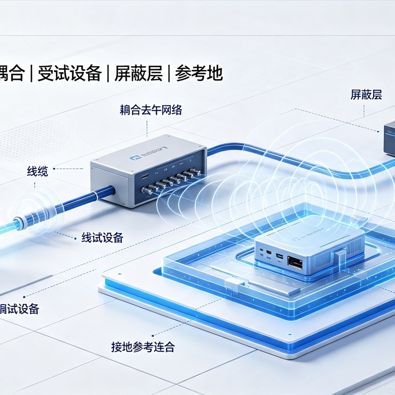 工频磁场抗扰度测试现场，厂房强弱电分区接地系统改造服务
